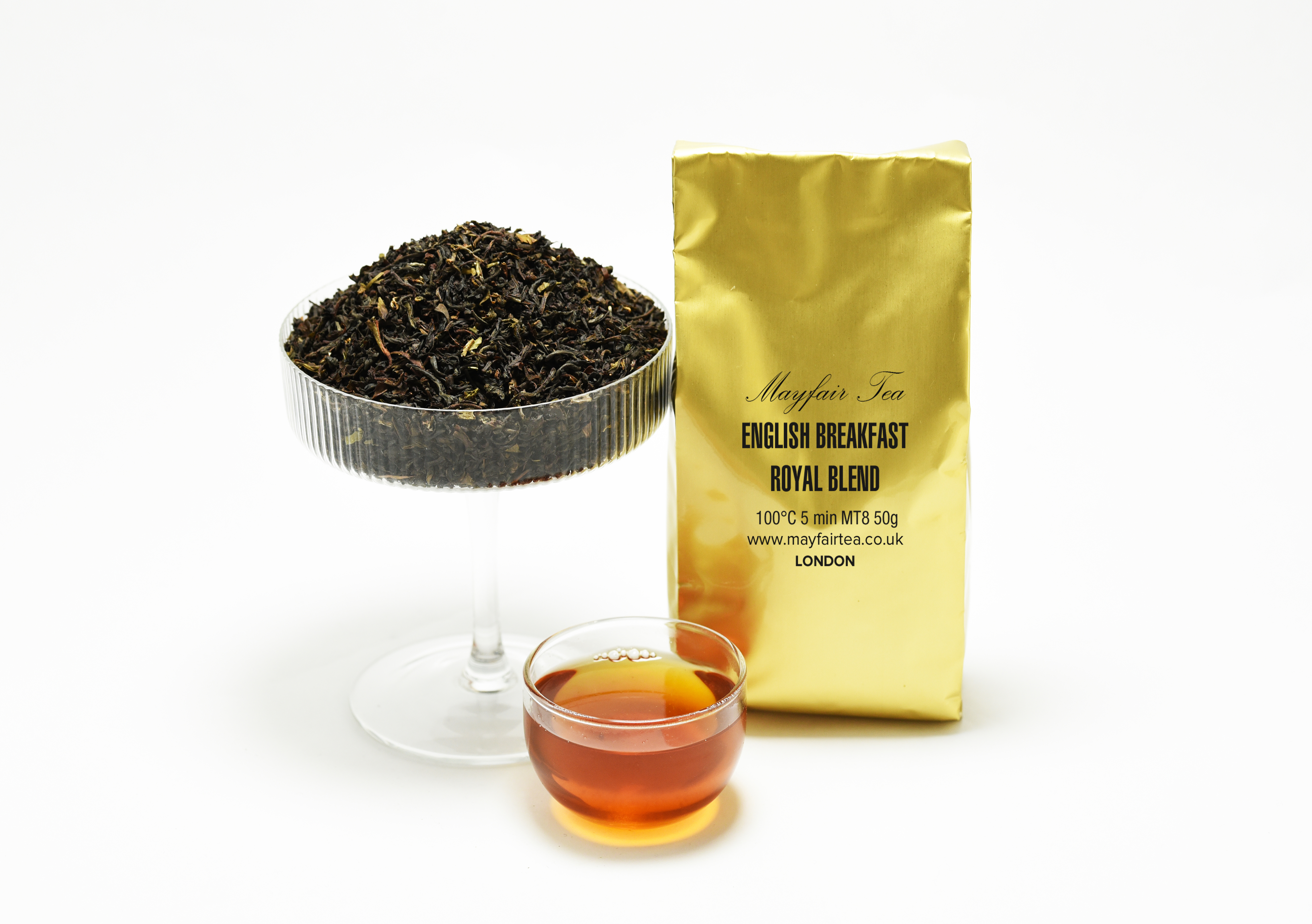 English Breakfast Royal Blend Luxury Black Tea Leaf – Mayfair Tea Co.